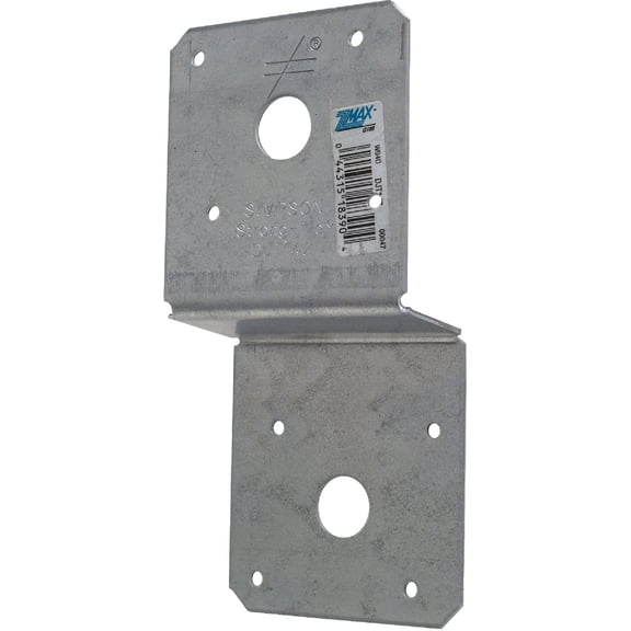 Simpson Strong-Tie Deck Joist Tie Zmax - Deck Stringer Joist - 3"W x 3-1/8"H Residential Use, Standard Application