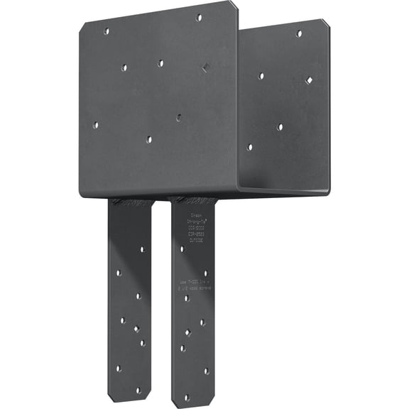 Simpson Strong-Tie ECCQ66SDS2.5 ECCQ End Column Cap for 6X Beam, 6X Post, with Strong-Drive SDS Screws