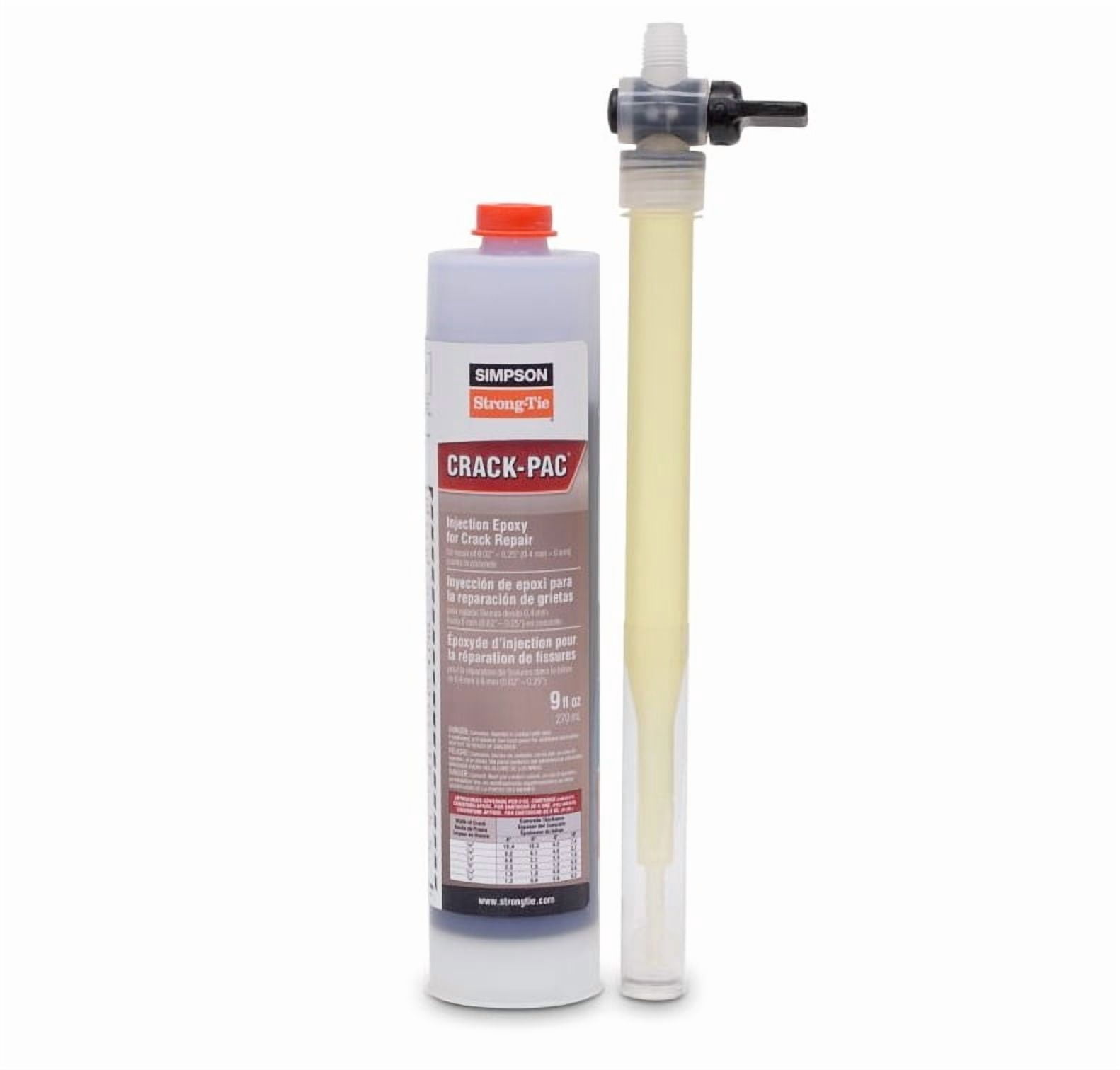 Epox Pac Simpson Strong-Tie ETIPAC10 Crack-Pac High Strength Epoxy Repair ...