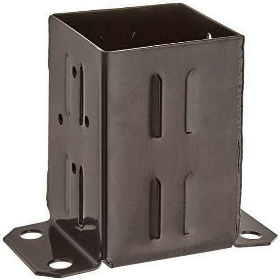 Simpson Strong Tie FPBB44 Black Powder-Coated 12-Gauge E-Z Base by Simpson Strong-Tie