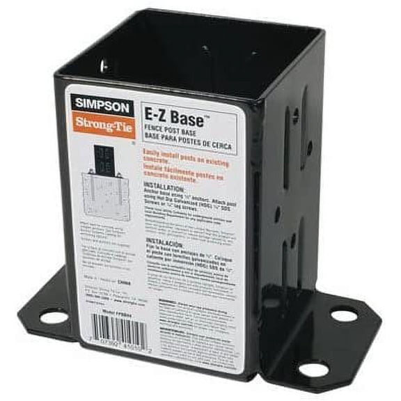 Simpson Strong Tie FPBB44 EZ Retro Fit Fence Post Base - Quantity 10 by Simpson Strong-Tie