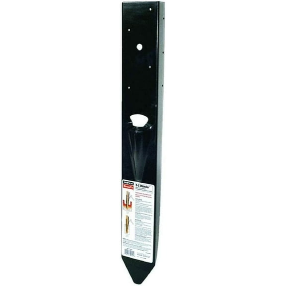 Simpson Strong Tie FPBM44E 4x4, Black Finish Easy Installation Post Repair Bracket 6 Pieces 3 Count