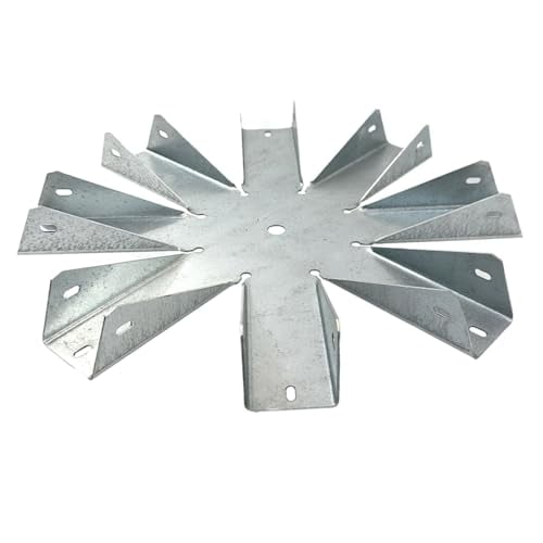 Simpson Strong-Tie GT8Z - Gazebo Tie, 18 Gauge - ZMAX Finish