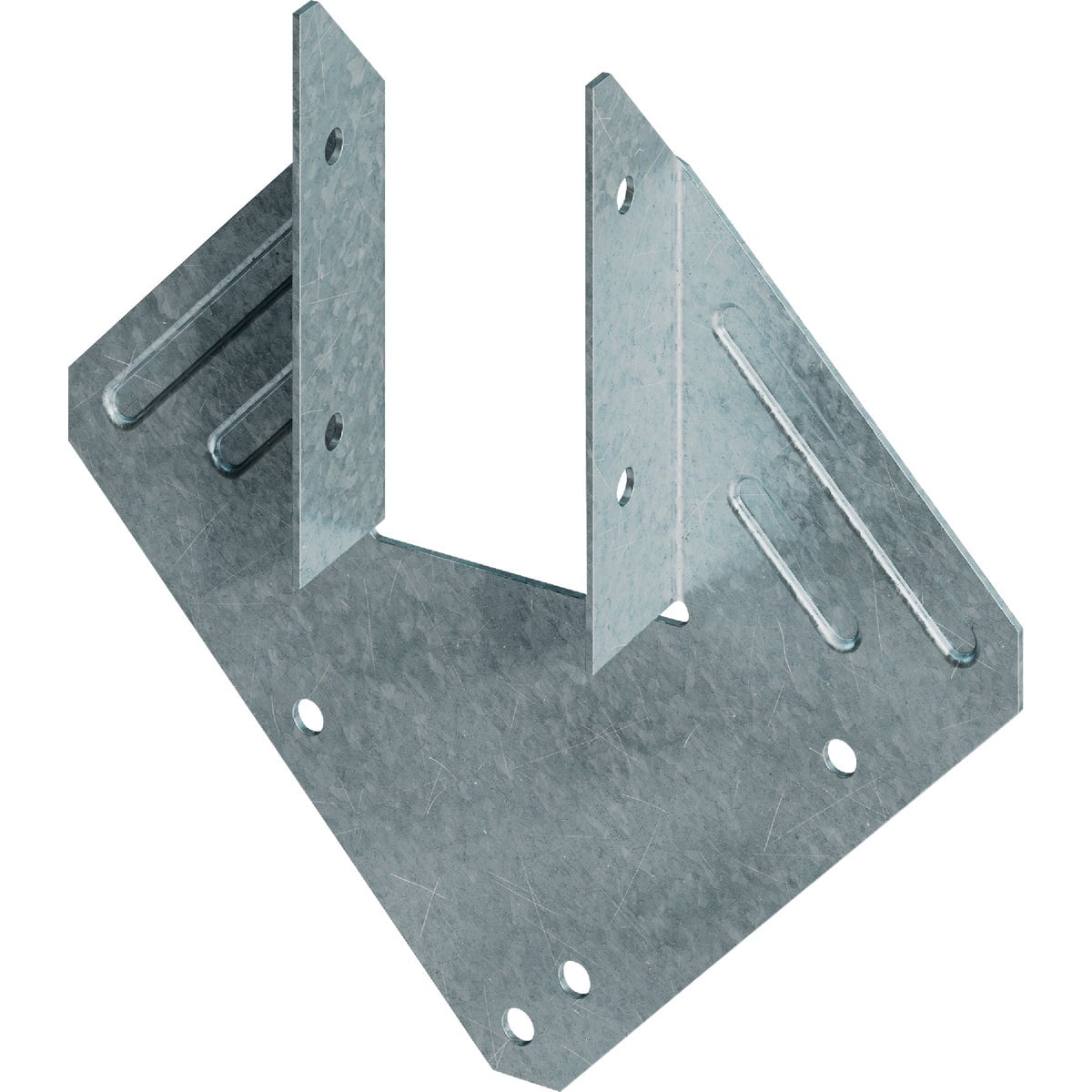 Simpson Strong-Tie Hurricane Tie 18 Gauge Galvanized - Construction Hardware - Silver — Standard Mounting Hardware, Drop-In Replacement