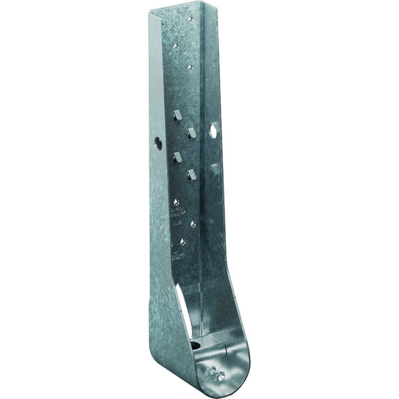 Simpson Strong-Tie HDUE9 HDUE 17-3/8 Inch Galvanized Predeflected Holdown with Strong-Drive SDS Screws Included, 12 Gauge Steel Construction, Optimized Screw Pattern - (Carton of 6)