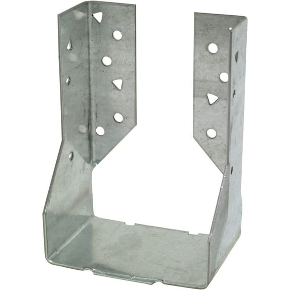 Simpson Strong-Tie HUC ZMAX Galvanized Face-Mount Concealed-Flange Joist Hanger for 4x6