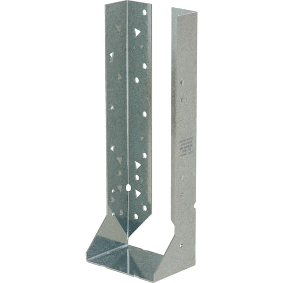 Simpson Strong-Tie HUC412Z HUC Heavy Concealed-Flange Face-Mount Joist Hanger - Nominal Joist Size: 4x12, ZMAX Galvanized Coating, Heavy Duty Steel Construction