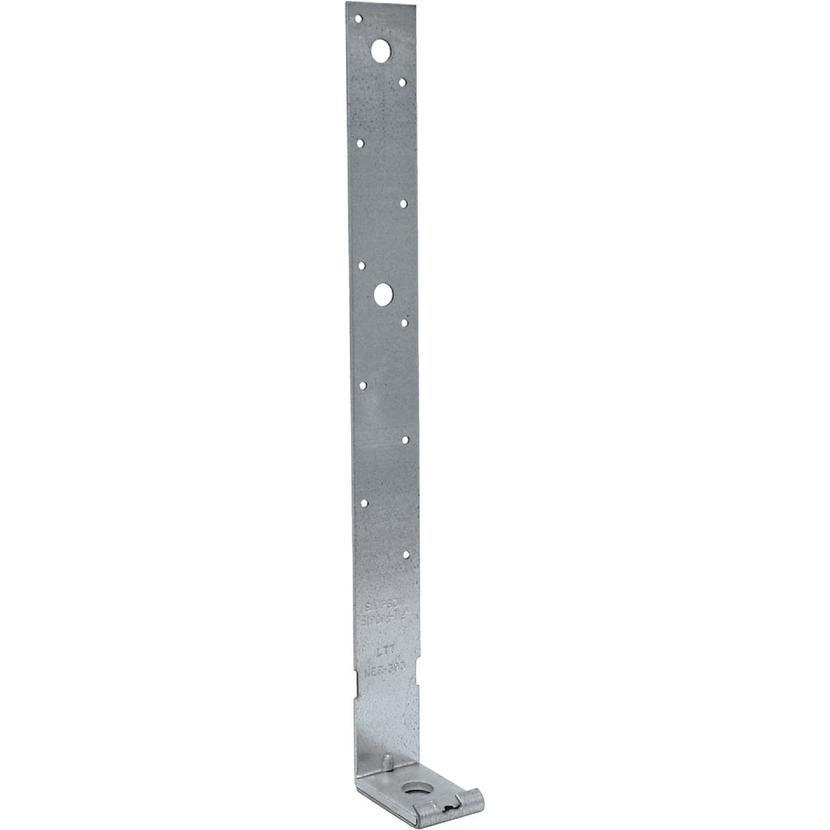 Simpson Strong-Tie Hardware Bracket LTT20B - Wall Mount Tension Tie, Strong Tie Brackets - Silver