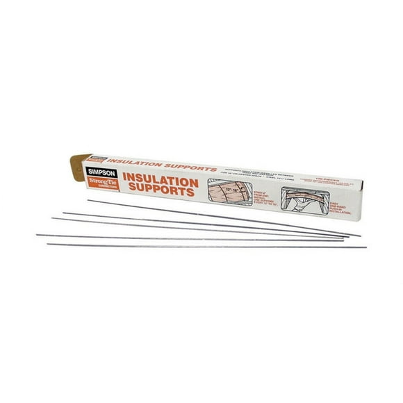 Simpson Strong-Tie Insulation Support IS16-R100 - Steel, Durable - 100 Pack, 16 Inch