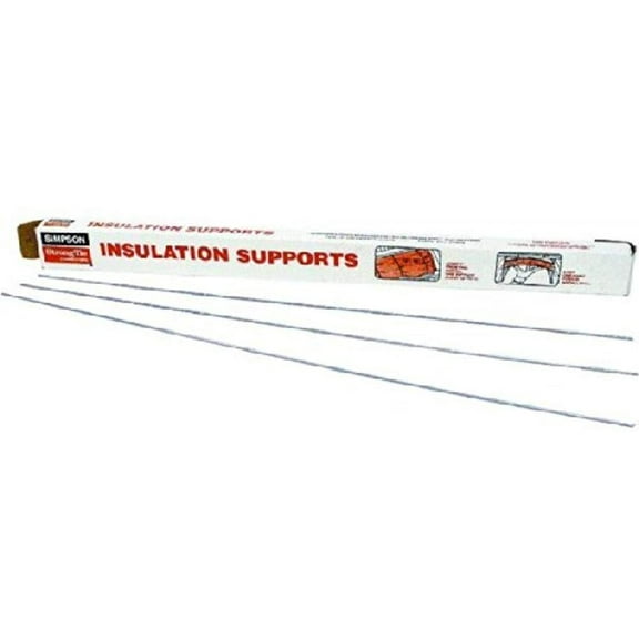 Simpson Strong Tie IS24-R100-10 IS24-R100 24 in. OC Insulation Supports, 100-Pack 10-Pack