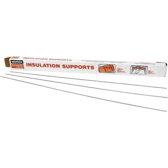 Simpson Strong-Tie Simpson Strong Tie IS24-R100 24-Inch OC Insulation Supports, by Simpson Strong-Tie  Residential Use, Standard Application