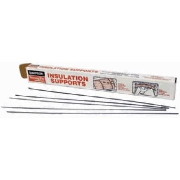 Simpson Strong-Tie 100-pack Simpson Strong Tie IS16-R100 16 in. OC Insulation Support44; 100 Pack — Residential Use, Standard Application