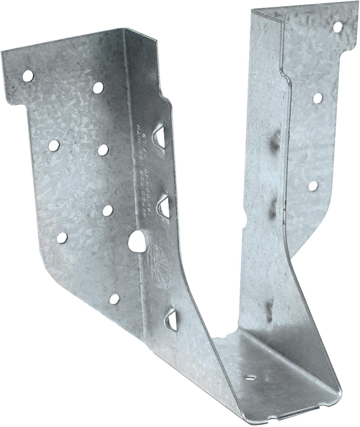 Simpson Strong-Tie Joist Hanger 5-3/8" H X 1-5/8"W X 3" D Min Heel Height: 4-5/16" For 2" X 6" 16 Ga — Residential Use, Standard Application