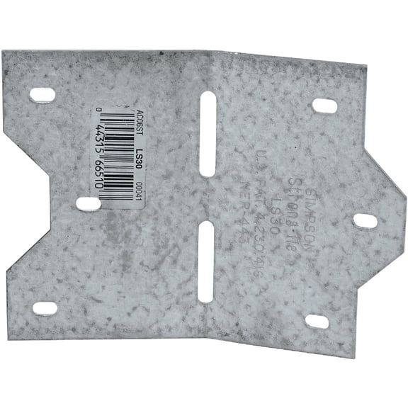 Simpson Strong-Tie L Angle Fastener - L Shaped Fastener - 4-10d, 3 In.
