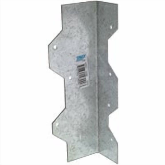 Simpson Strong-Tie L Angle Bracket Zmax Galvanized - 7 In. - 8-10d Fasteners — Standard Mounting Hardware, Drop-In Replacement