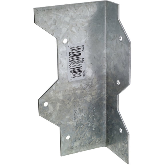 Simpson Strong Tie L50-100 16-Gauge 5" Reinforcing L-Angle 100-Per Box