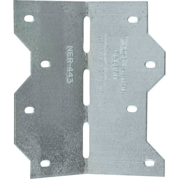Simpson Strong-Tie Adjustable L-Angle Bracket - 18-Gauge - 4-7/8 In, 1 Each