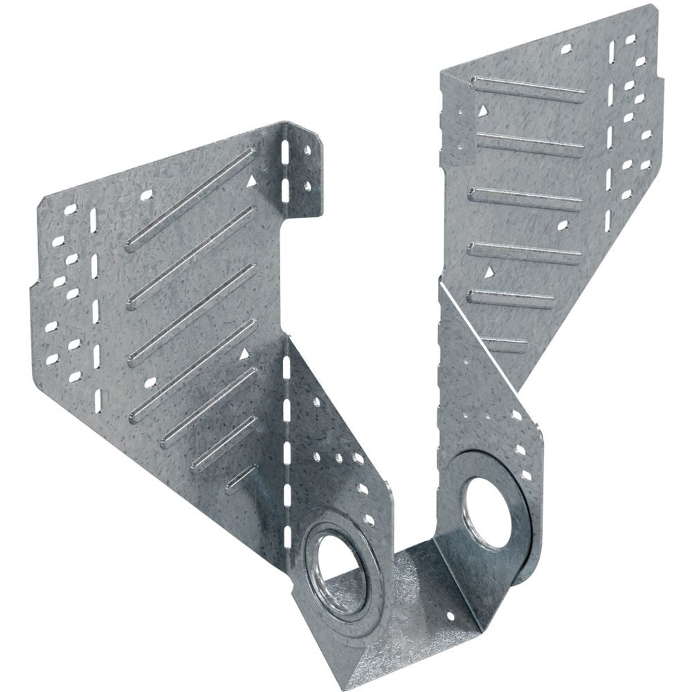 Simpson LSSR210-2Z Double 2x10 Field Adjustable Rafter Hanger - Zmax Finish