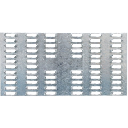 Simpson Strong-Tie Simpson Strong Tie MP36 20-Gauge 3 in. x 6 in. Mending Plate 100-per Box — Home & Garage Storage, Stackable Design