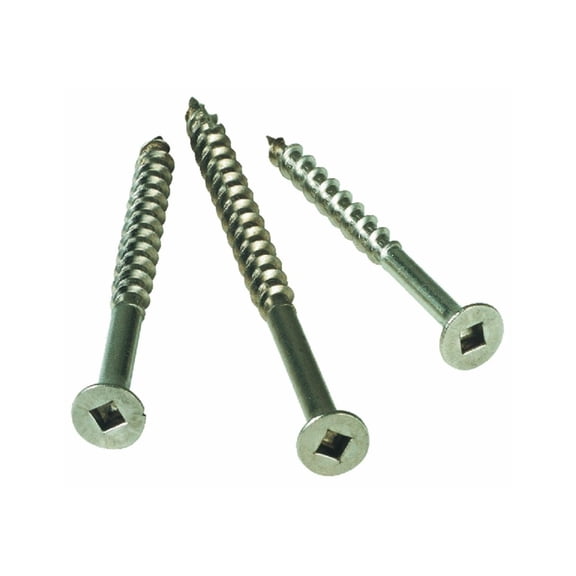 Simpson Strong-Tie 5006149 No. 8 x 2 in. Square Bugle Head Stainless Steel Exterior Wood Screw, Pack of 128