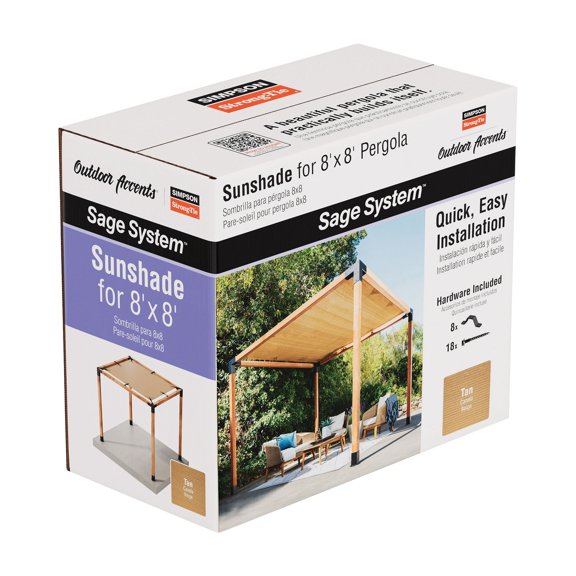 Simpson Strong-Tie Outdoor Accents HDPE Fabric Framing Angle - Pack of 5