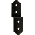 thumbnail image 1 of Simpson Strong-Tie Outdoor Accents Mission Collection 3 in. ZMAX, Black Powder-Coated Deck Joist Tie for Rough 2X, 1 of 2