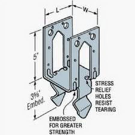 Simpson Strong Tie PB44Z Z-Max Post Cap by Simpson Strong-Tie