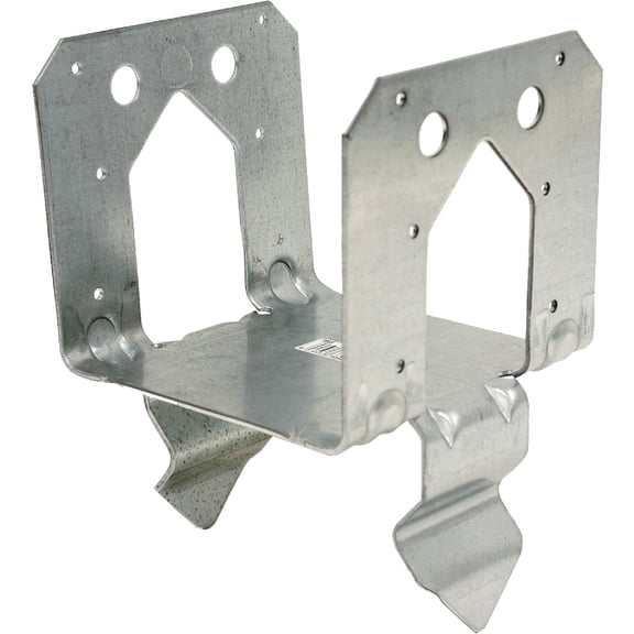 Simpson Strong-Tie PB66 PB Galvanized Non-Standoff Post Base for 6x6 (Pack of 10)