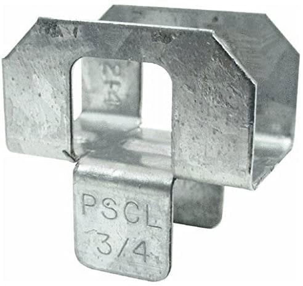 Simpson Strong-Tie 3/4 In. 20 ga Galvanized Steel Plywood Clip Pack of ...