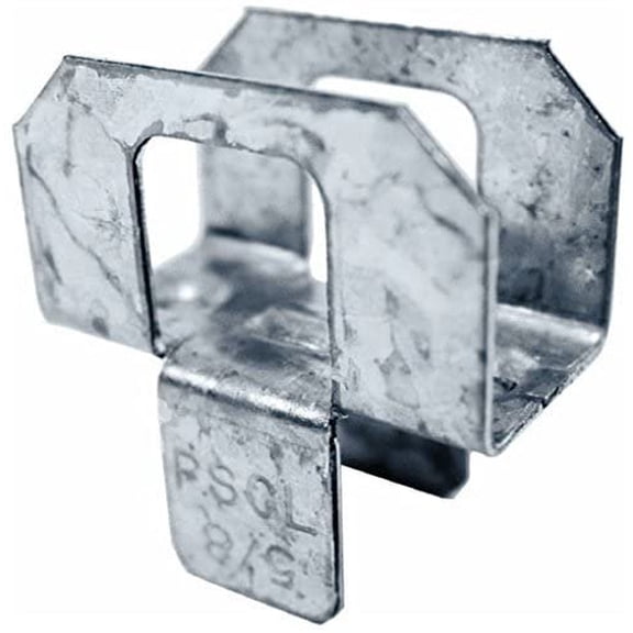 Simpson Strong Tie PSCL 5/8 20-Gauge 5/8 in. Plywood Sheathing Clip 250 Qty 250-per box by Simpson Strong-Tie
