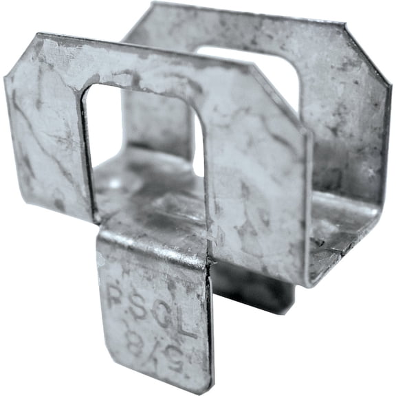 250-pack Simpson Strong-Tie Panel Sheathing Clip Sheath Clip - Steel, Zinc Galvanized - 250 Pack, 5/8" Residential Use, Standard Application