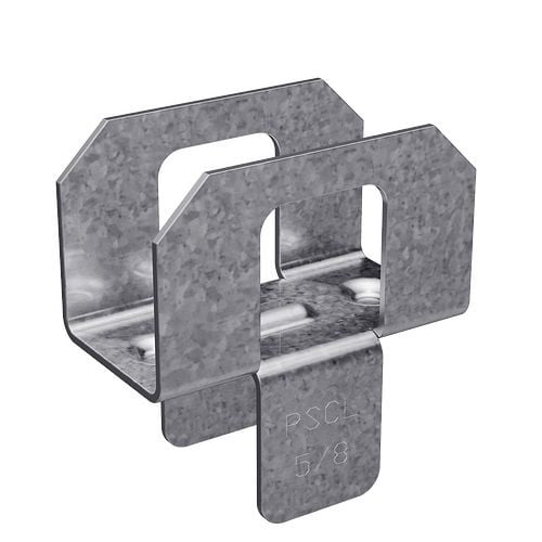 Simpson Strong-Tie PSCL 5/8-R50 PSCL 20-Gauge Panel Sheathing Clip for 5/8-in. Plywood (50-Qty) (Pack of 10)