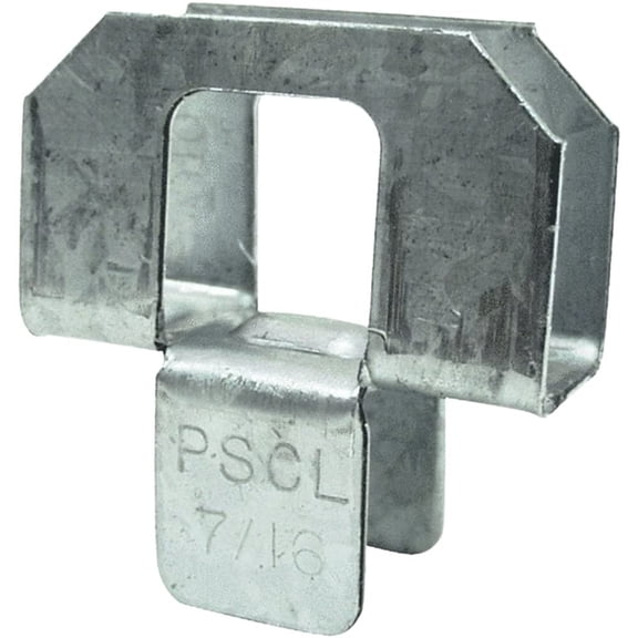 Simpson Strong Tie PSCL 7/16 20-Gauge 7/16 in. Plywood Sheathing Clip 250 Qty 250-per Box