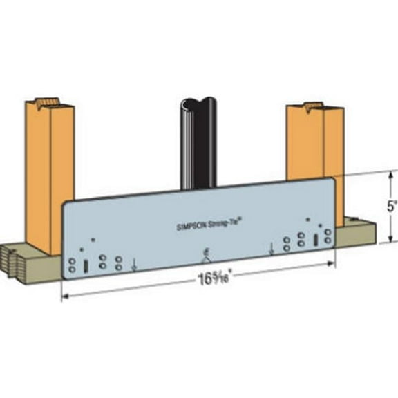 Simpson Strong Tie PSPN516Z Nail Protection Plate