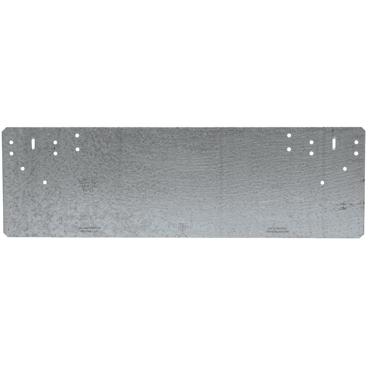 Simpson Strong-Tie Nail Protection Plate PSPN516Z - Z-Max Finish - Multicolor — Construction & DIY Use, Standard Hardware Spec