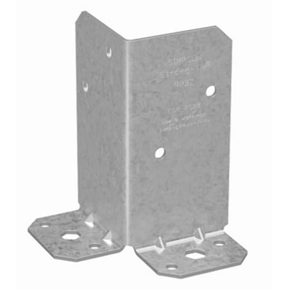 Simpson Strong Tie RPBZ Galvanized Steel Post Base