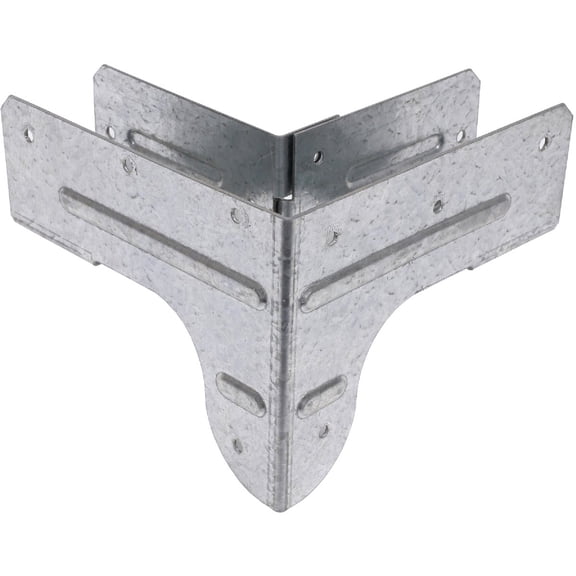Simpson Strong-Tie Rigid Tie Corner Bracket Zmax Galvanized - 18 Ga - 2 x 0