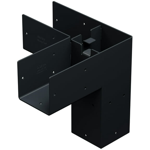 Simpson Strong-Tie SAGE-C44-KT2 - Sage System Black Powder-Coated Corner Connector 2ct