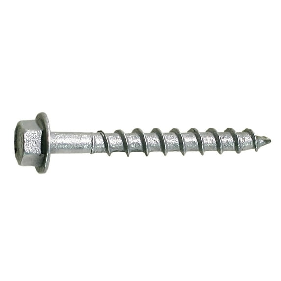 Simpson Strong-Tie SD9112MB - #9 x 1-1/2 Inch Strong Drive SD Connector Screws - 1/4 Inch Hex Head, Galvanized Coating, Hex Bit Included, for Construction, Home Improvement Box of 3000