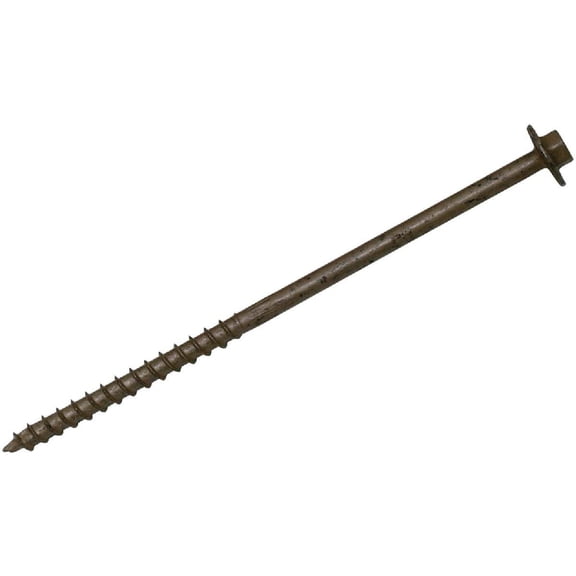 simpson structural screws sdwh19600db-r50 .19-inch by 6-inch with 5/16-inch hex head structural wood screw, 50-pack