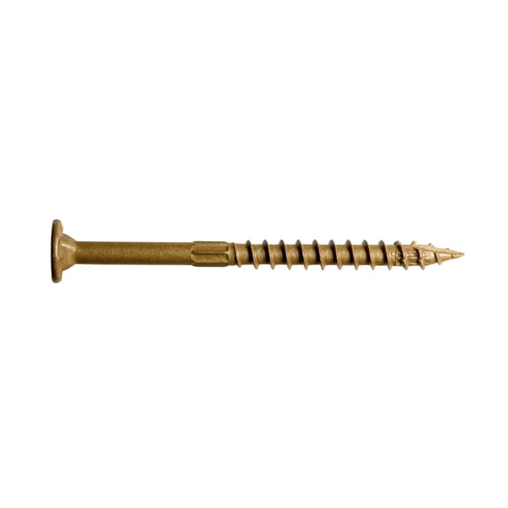 Simpson SDWS221000-R50 Strong-Drive® SDWS TIMBER Screw (Interior) — 0.220 in. x 10 in. E-coat® (50-Qty)
