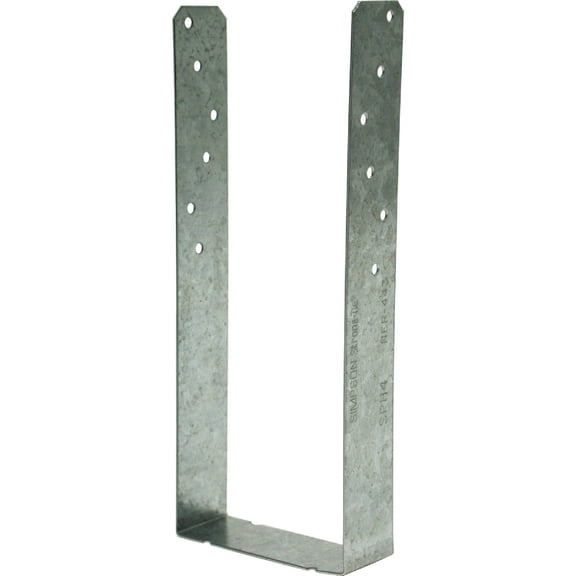 Simpson Strong-Tie SPH4 SPH 3-9/16 in. x 8-3/4 in. Galvanized Heavy-Duty Stud Plate Tie (Pack of 100)