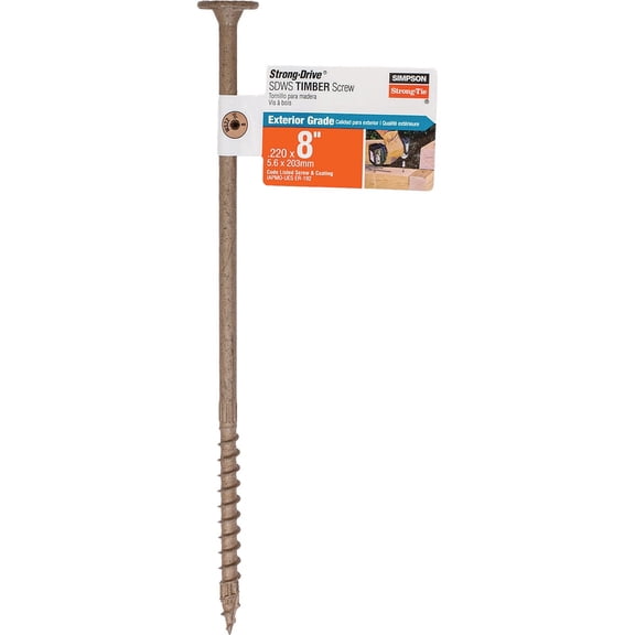 1PC Simpson Strong-Tie Strong-Drive Timber Structure Screw