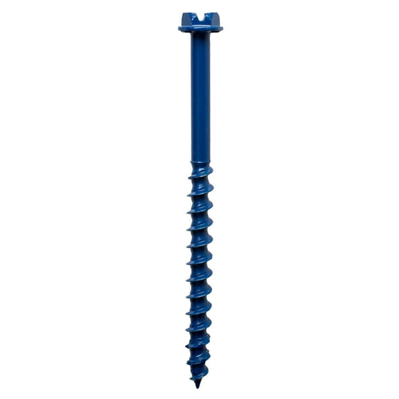 Simpson Strong Tie TNT25134HC8 1/4 in. x 1-3/4 in. Hex Head Titen Turbo Concrete Screws 8-Pack