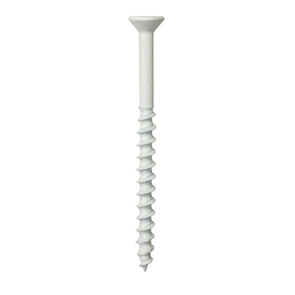 Simpson Strong Tie TNT25400TFC25 1/4 in. x 4 in. Flat Head Star Drive Titen Turbo Concrete Screws 25-Pack