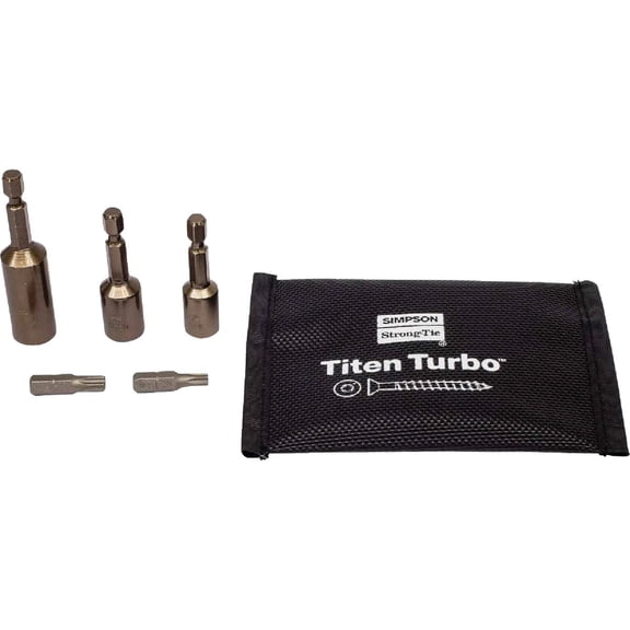 Simpson Strong-Tie Titen Turbo Installation Tool Kit - Pack of 6