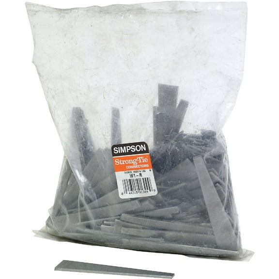 Simpson Strong-Tie W1 Wedge Clip - General Use, Cable Wedge Hardware - 1 Piece Indoor & Outdoor Use, NEC-Compliant