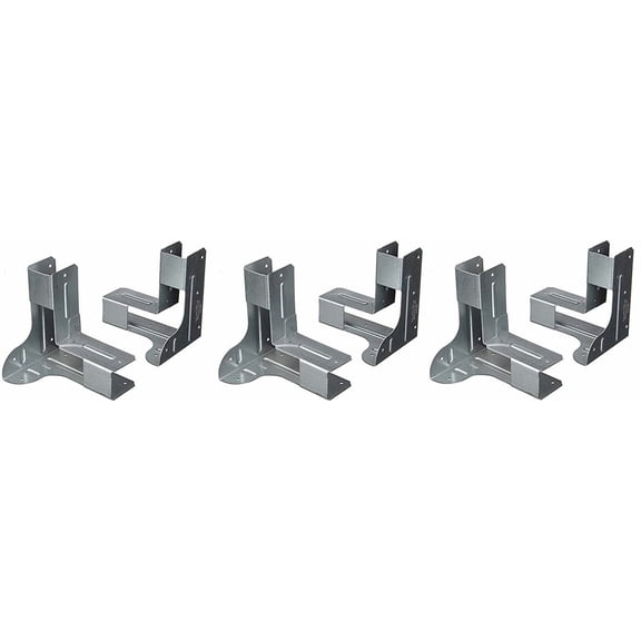 Simpson Strong-Tie Simpson Strong Tie Available WBSK Workbench and Shelving Hardware Kit Pack of 3  Standard Mounting Hardware, Drop-In Replacement