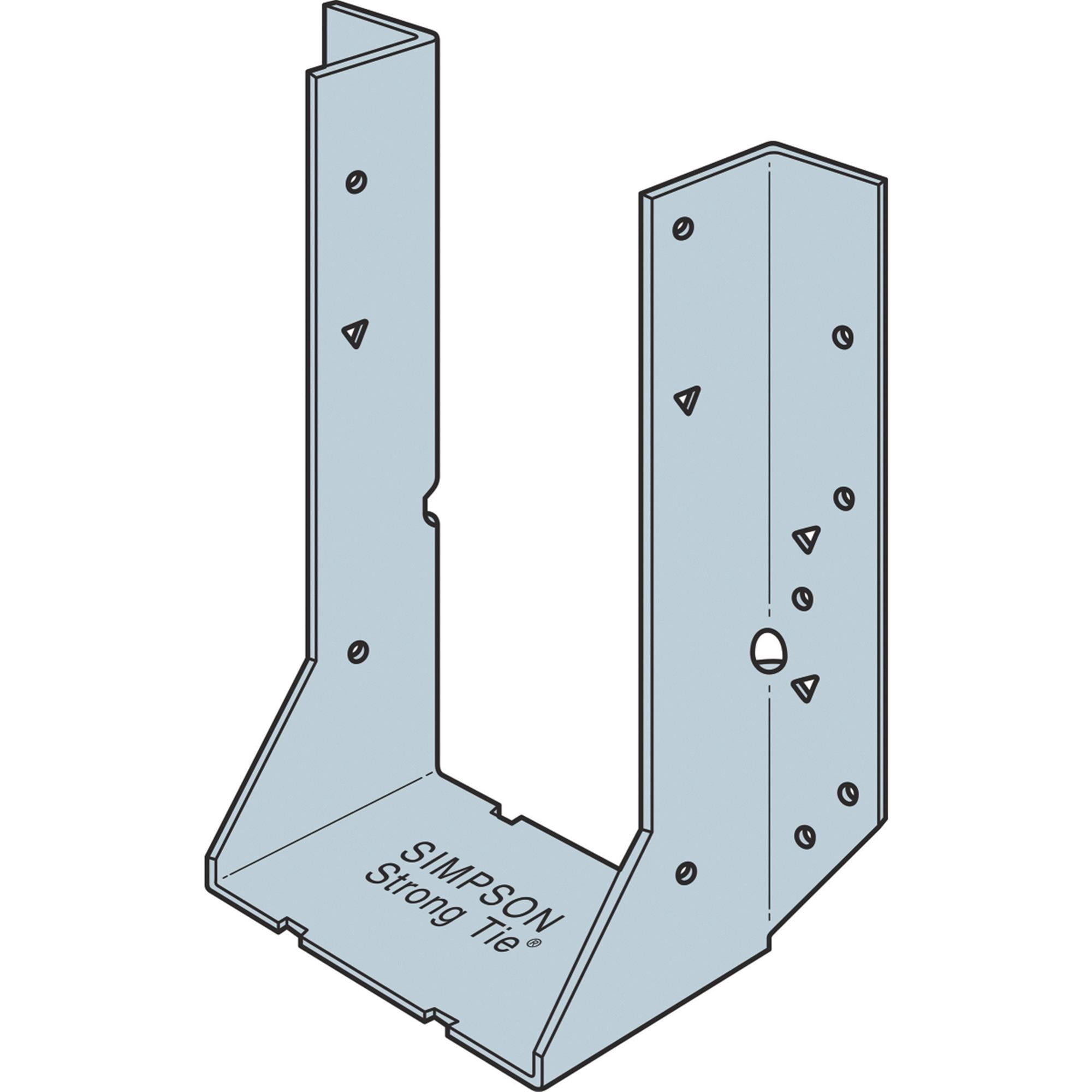 Simpson Strong-Tie ZMAX 4 x 8 Face Mount Joist Hanger HU48Z Pack of 25