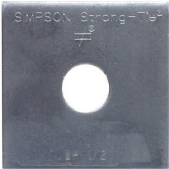 Simpson Strong-tie Bp-1/2-r Bearing Plate, 1/2" Pack of 100